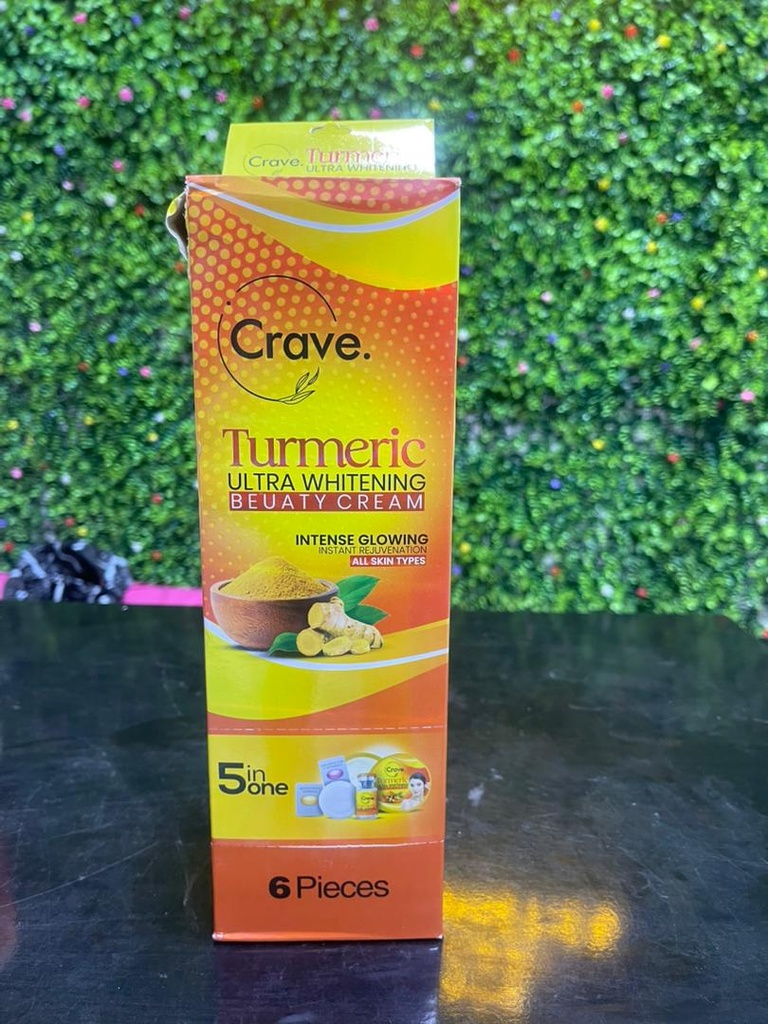 CRAVE TURMERIC ULTRA WHITENING BEAUTY CREAM