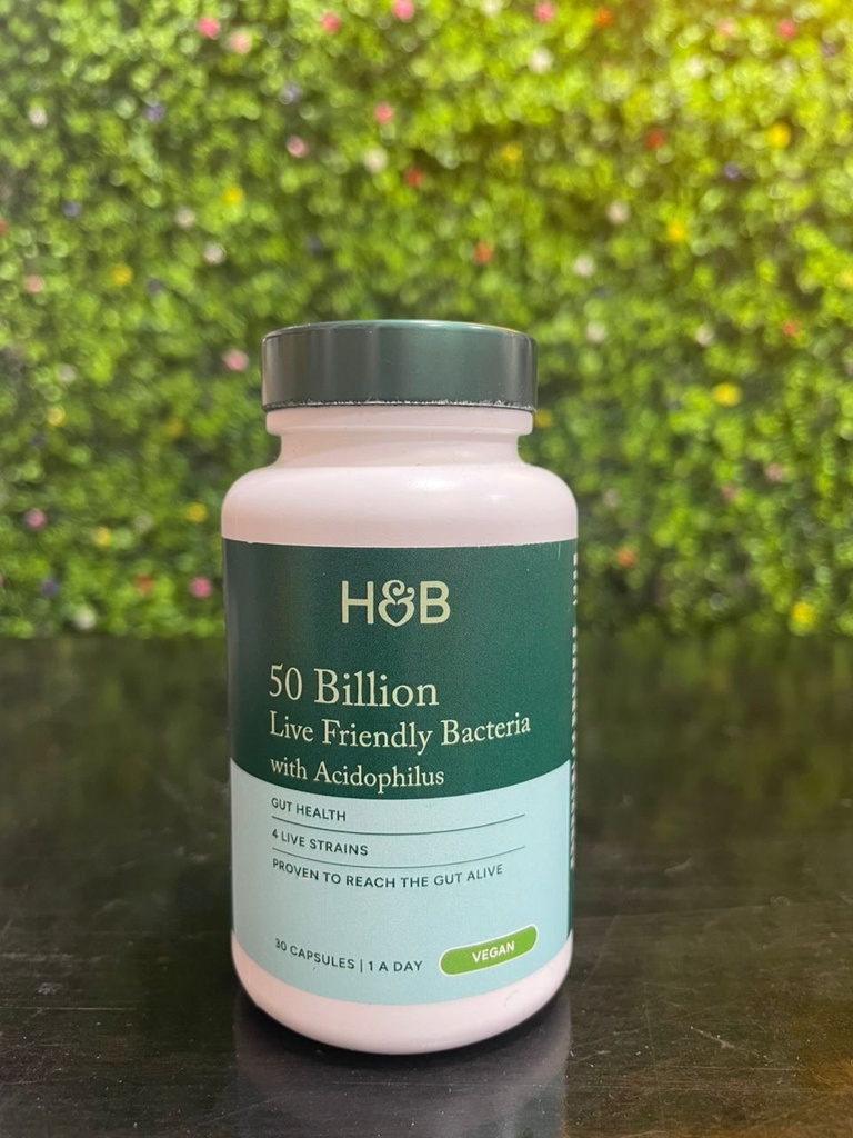H&B 50 BILLION LIVE FRIENDLY BACTERIA