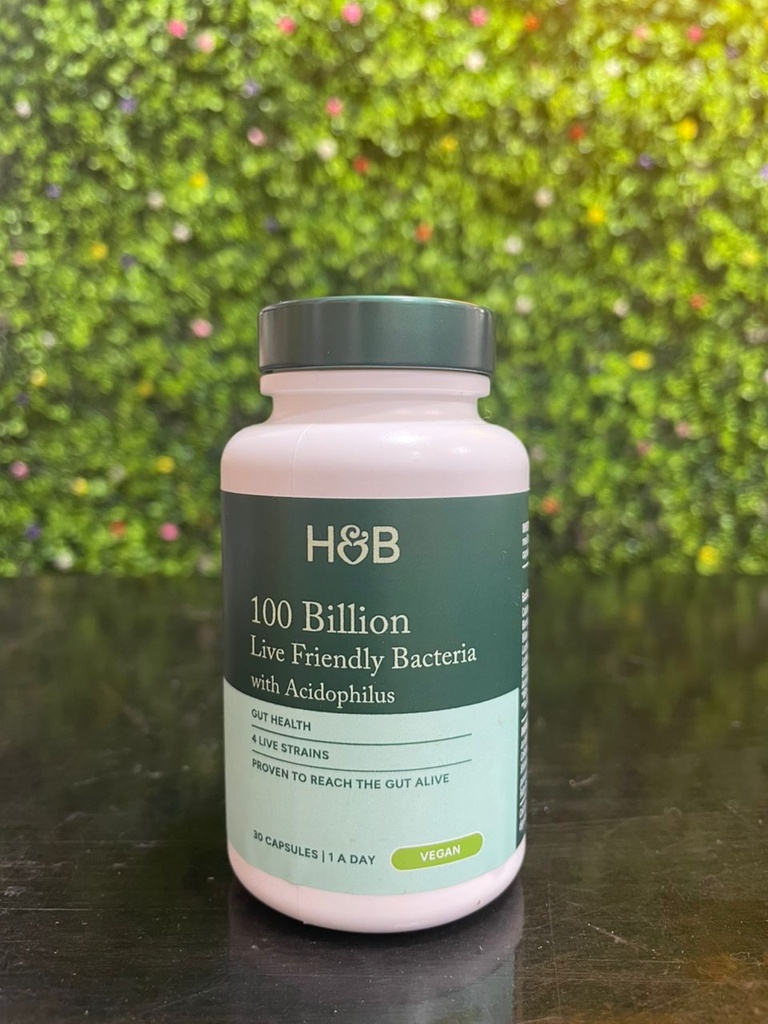H&B 100 BILLION LIVE FRIENDLY BACTERIA