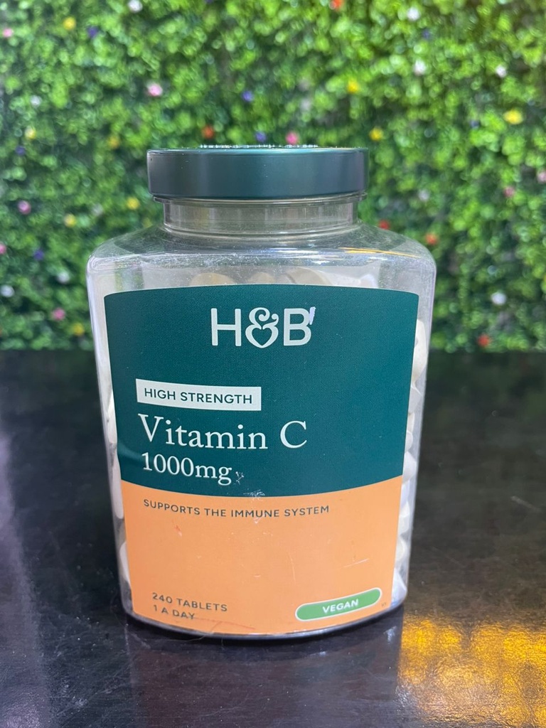 H&B HIGH STRENGTH VITAMIN C 1000mg 120Tabs