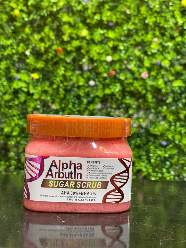 ALPHA ARBUTIN SUGAR SCRUB 650g