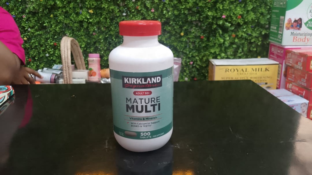 KIRKLAND MATURE MULTI VITAMIN & MINERAL SUPPLEMENT