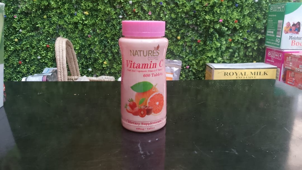 NATURES CURE VITAMIN C 600 TABLET 450mg