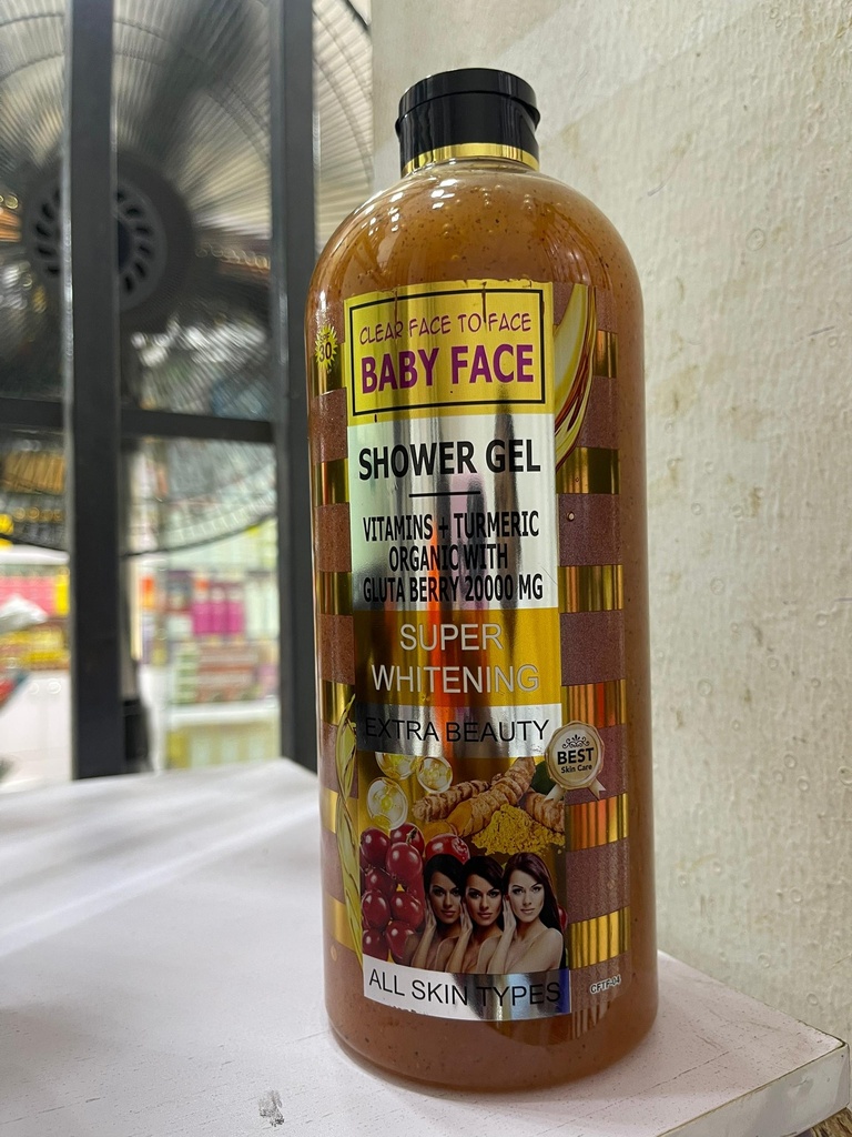 BABY FACE HALFCAST SHOWER GEL 1000ml