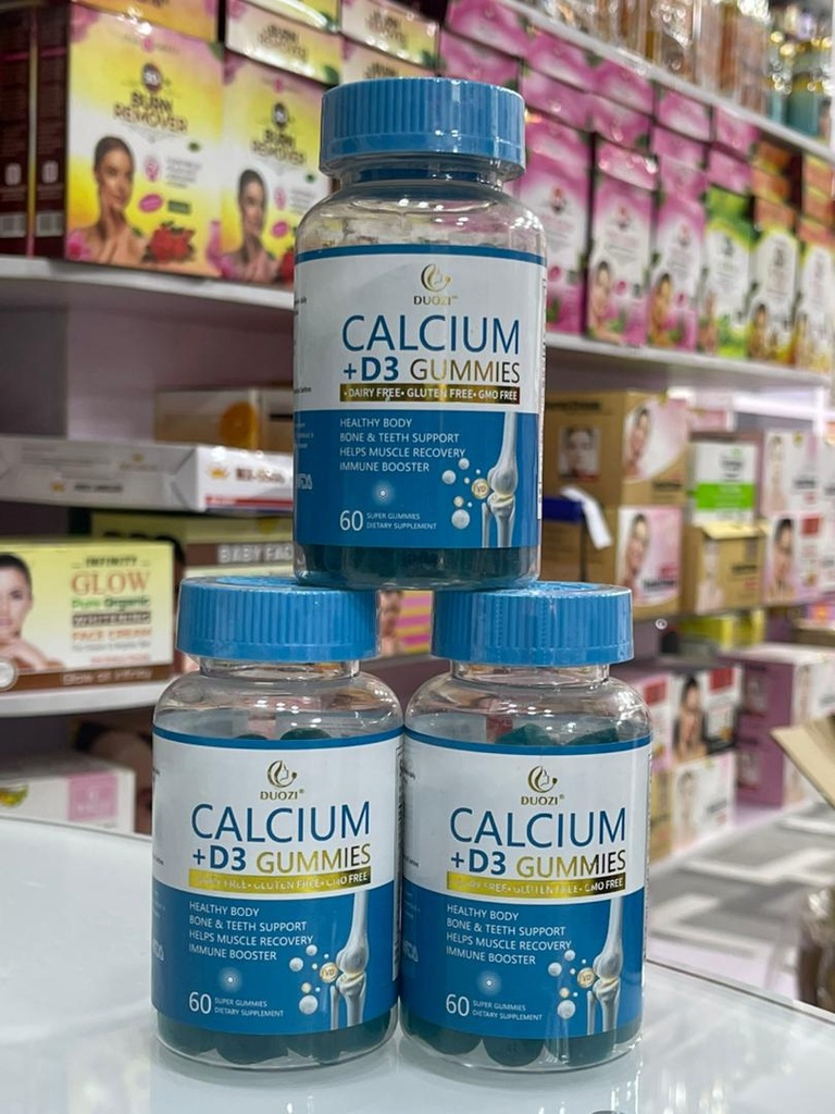 DUOZI CALCIUM +D3 GUMMIES