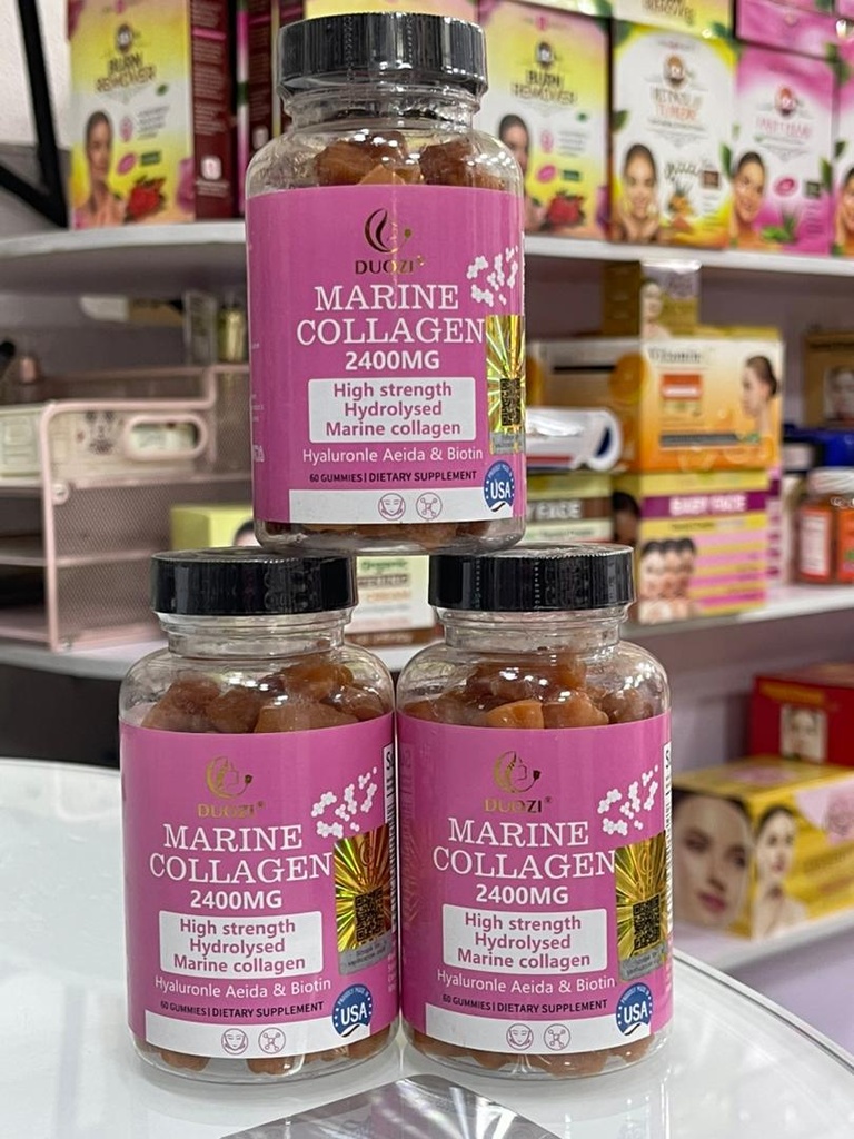 DUOZI MARINE COLLAGEN 2400mg GUMMIES