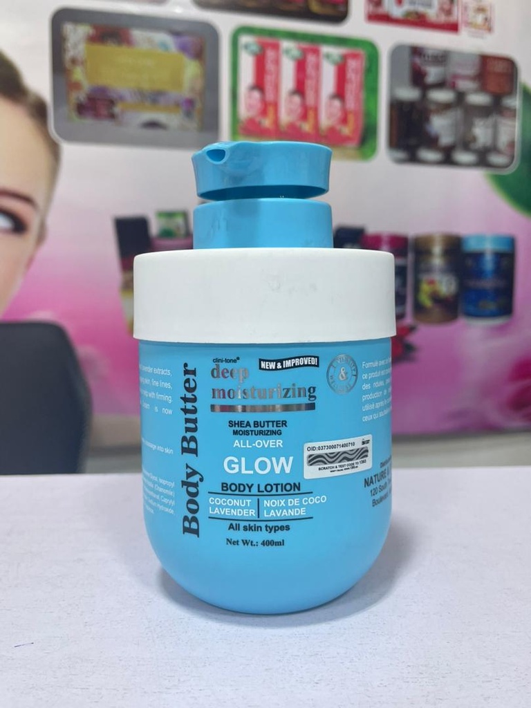 BODY BUTTER DEEP MOISTURIZING BODY LOTION ALL COLOUR 400ml