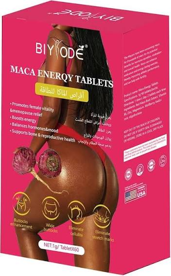 BIY ODE MACA ENERGY TABLETS 1g