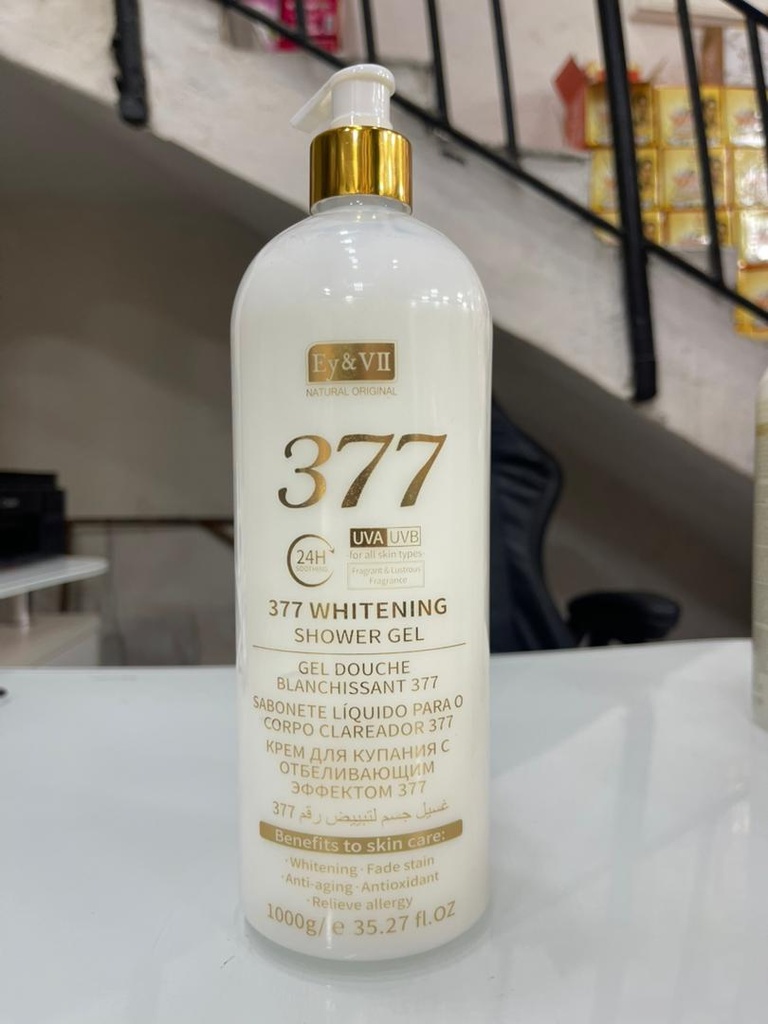 EY & VII 377 WHITENING SHOWER GEL 1000ml