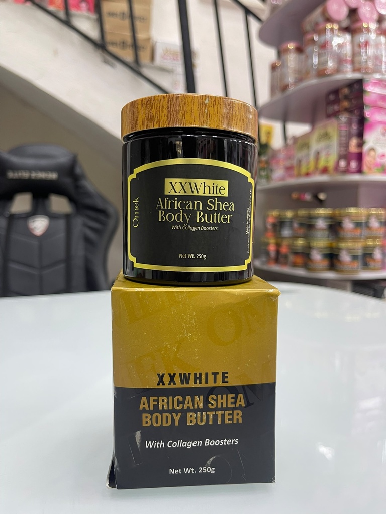 XX WHITE AFRICAN SHEA BODY BUTTER 250g