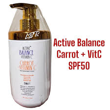 ACTIVE BALANCE VIT. C CARROT AND VIT. C BODY LOTION 500ml