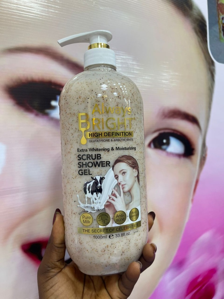 ALWAYS BRIGHT GLUTATHIONE SHOWER GEL 1000ml