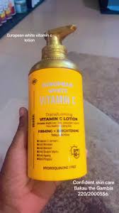 EUROPIAN WHITE VIT. C LOTION 500ml