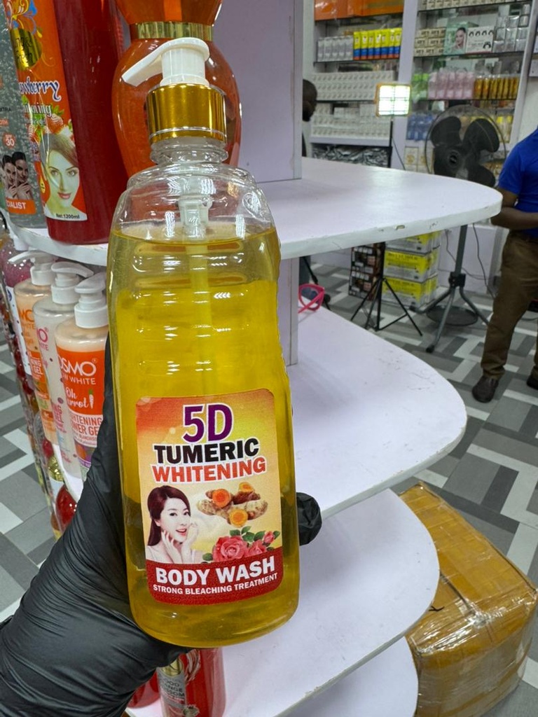 5D TUMERIC WHITENING BODY WASH