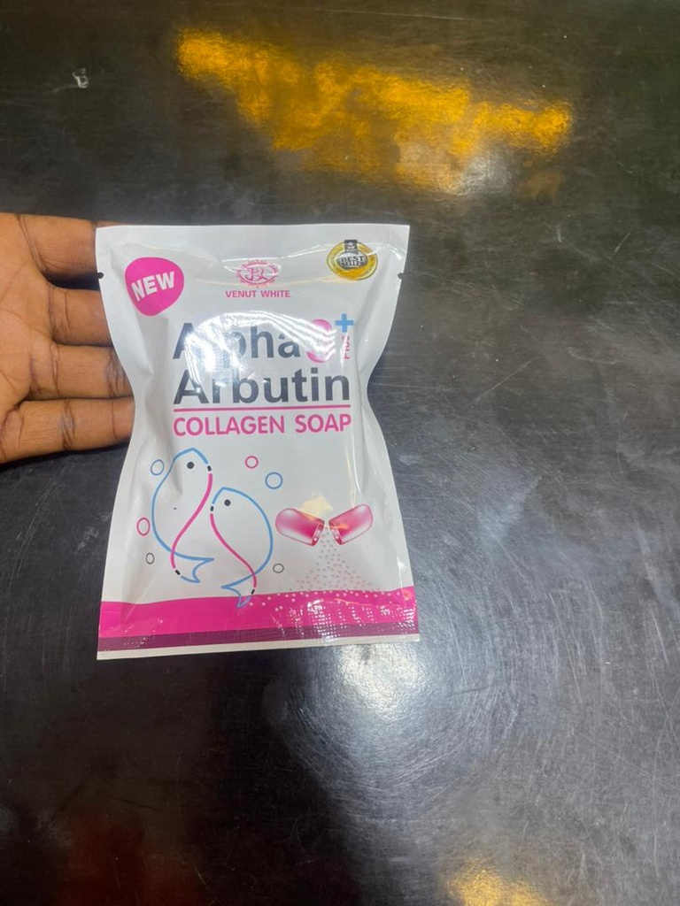 ALPHA ARBUTIN COLLAGEN SOAP 80g