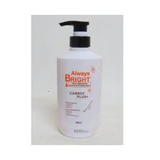 ALWAYS BRIGHT CARROT PLUS LOTION 400ml
