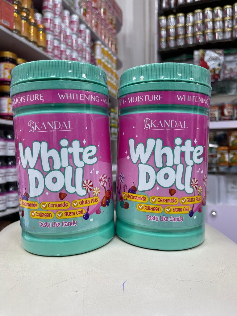 KANDAL BEAUTY WHITE DOLL (NIACINAMIDE , CERAMIDE, GLUTA PLUS COLLAGEN STEM CELL SUPPLEMENT