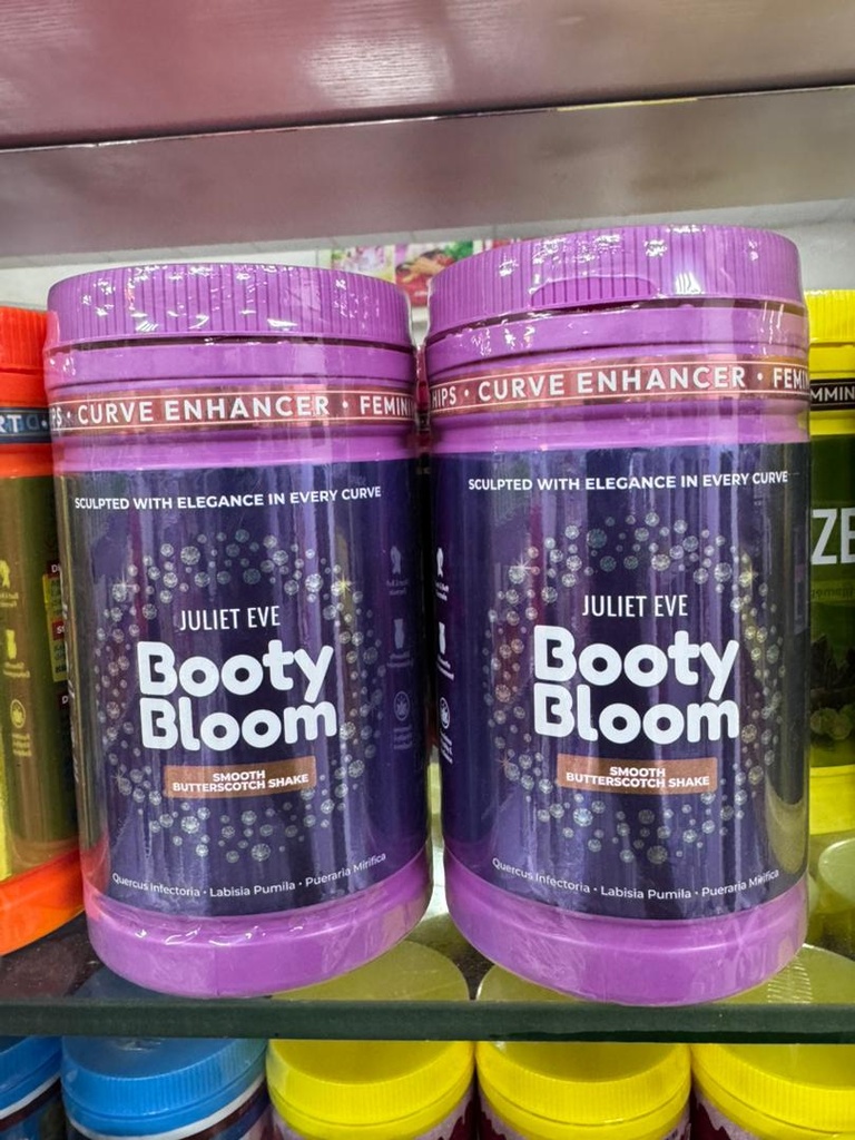 JULIET EVE BOOTY BLOOM SMOOTH BUTTER SHAKE SUPPLEMENT 600g