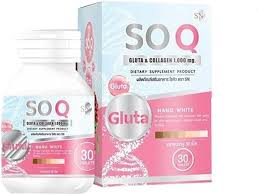 SOQ GLUTA + COLLAGEN 1000mg DIETARY SUPPLEMENT