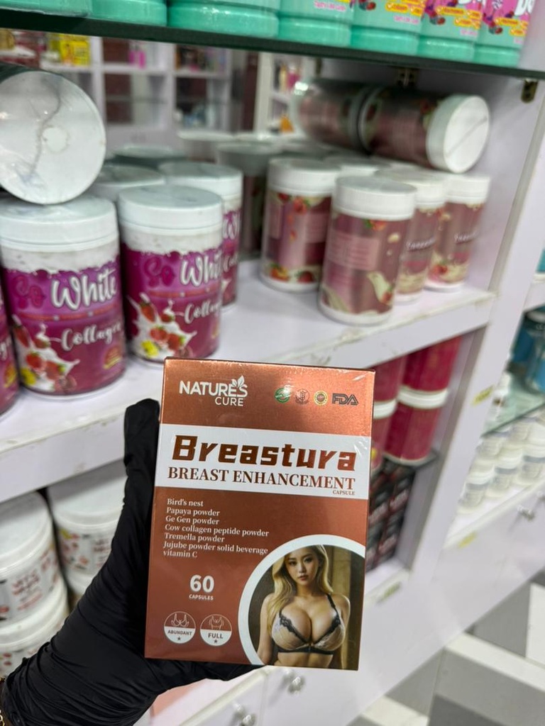 NATURES CURE BREASTURA ENHANCEMENT SUPPLEMENT