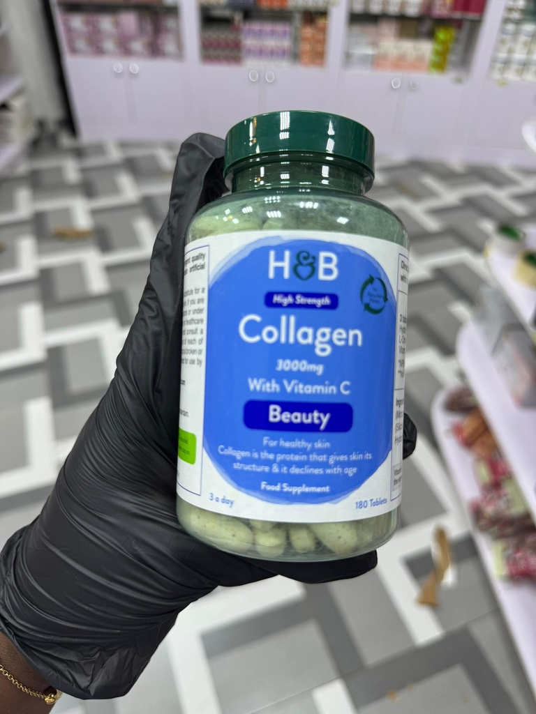 H&B COLLAGEN VITAMIN C BEAUTY SUPPLEMENT M/S