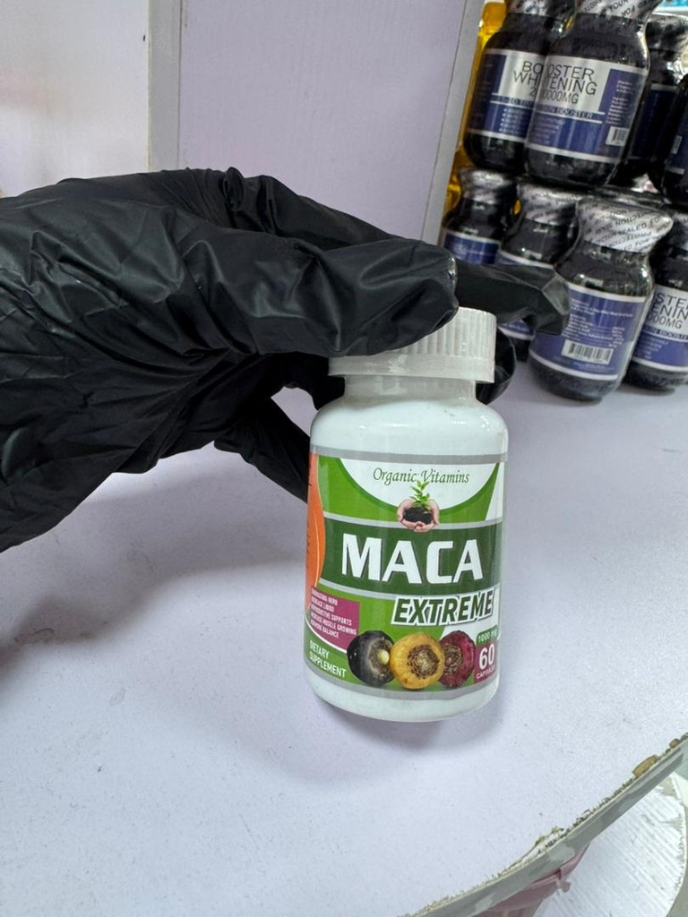 ORGANIC VITAMINS MACA EXTREME 1000mg DIETARY SUPPLEMENT