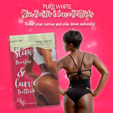 PURE WHITE DIETARY SUPPLEMENT PRODUCT SLIM BOOSTER AND CURVE BUTTOCK
