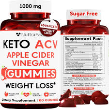 KETO GUMMIES + ACV APPLE CIDER VINEGAR WEIGHT LOSS SUPPLEMENT
