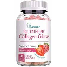 GLUTATHIONE COLLAGEN GLOW DIETARY SUPPLEMENT STRAWBERRY