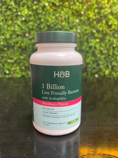 H&B 1 BILLION LIVE FRIENDLY BACTERIA 120 TAB