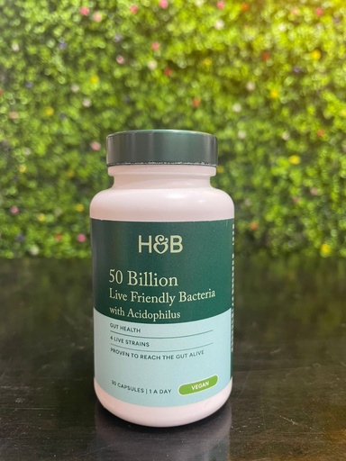 [J|NA] H&B 50 BILLION LIVE FRIENDLY BACTERIA