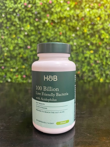[0113] H&B 100 BILLION LIVE FRIENDLY BACTERIA