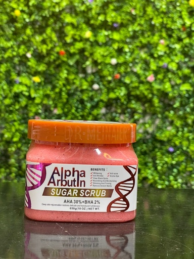[9939] ALPHA ARBUTIN SUGAR SCRUB 650g
