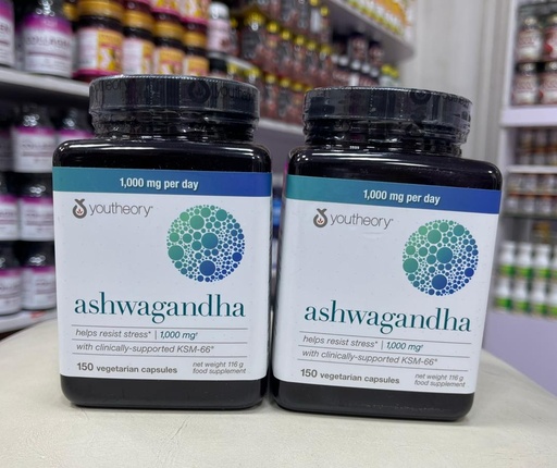 [00509] YOUTHEORY ASHWAGANDHA 150capsules