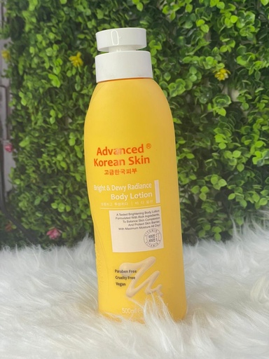 [9751] ADVANCE KOREAN BODY Bright & Smooth body Lotion 500ml