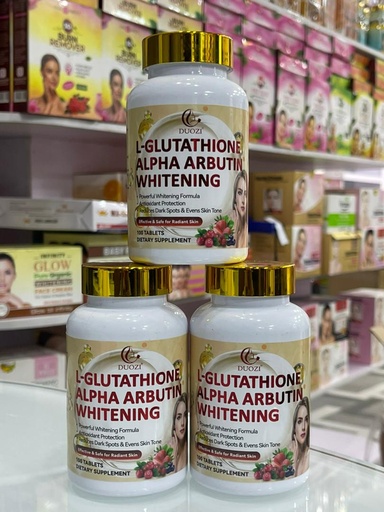 L-GLUTATHIONE ALPHA ARBUTIN WHITENING GUMMIES