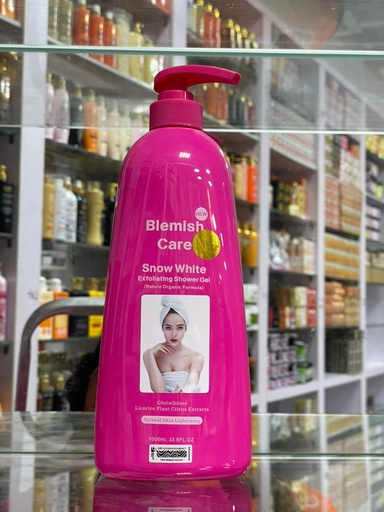 BLEMISH CARE SNOW WHITE EXFOLIATING SHOWER BATH 1000ml