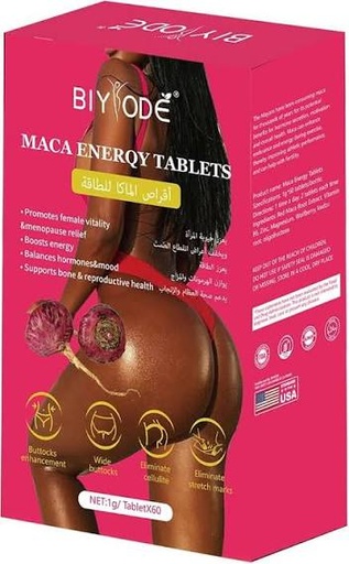BIY ODE MACA ENERGY TABLETS 1g