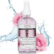 ADVANCED CLINICALS COLLAGEN + ROSE WATER 222ml