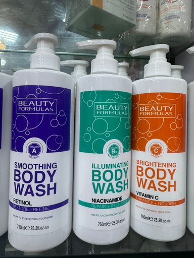 BEAUTY FORMULAR NIACINAMIDE ILLUMINATING BODY WASH 750ml