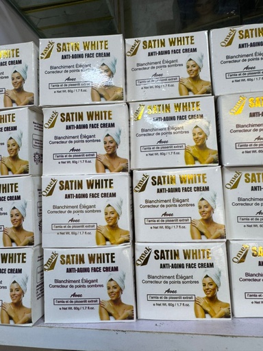 OMEK SATIN WHITE ANTI AGEING FACE CREAM 60g