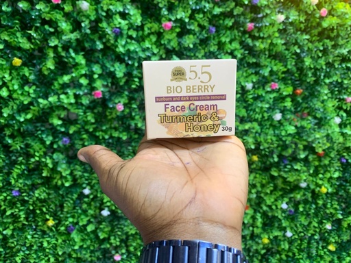 [7529] 55 BIO BERRY TUMERIC & HONEY FACE CREAM 30g