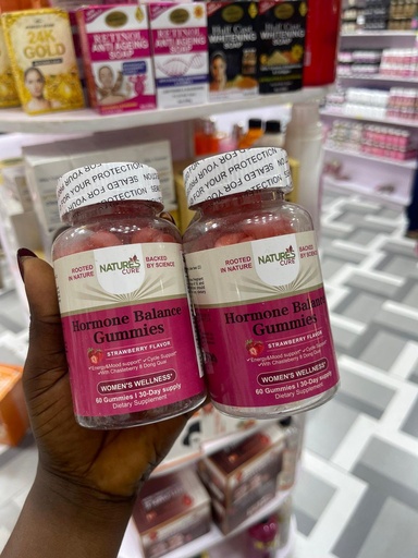 NATURES CURE HORMONE BALANCE GUMMIES STRAWBERRY FLAVOR SUPPLEMENT