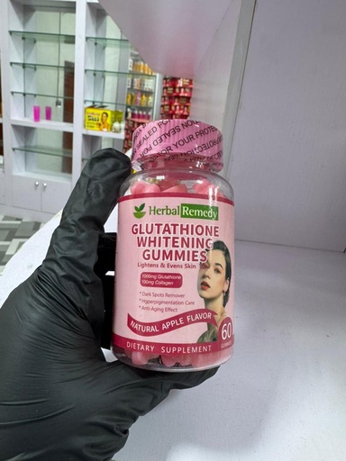 GLUTATHIONE WHITENING GUMMIES DIETARY SUPPLEMENT